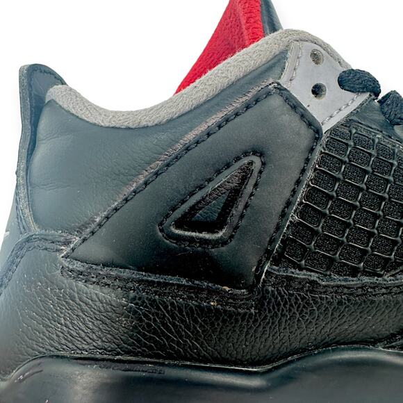 NIKE | Kids Size 3Y | Air Jordan 4 Retro Bred Reimagined (PS) Shoes BQ7669-006 - Picture 10 of 10